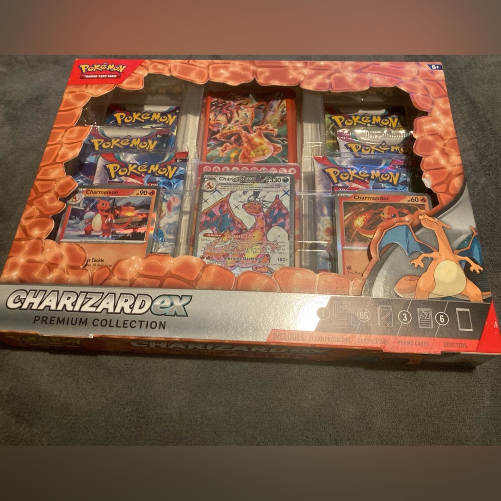 Pokemon Charizard EX Premium Collection Box - Multicolor. Great condition. - Picture 6 of 6